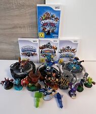 4 Skylanders Spiele Nintendo Wii Spyro Giants Swap Force Trap Team Figuren geb.