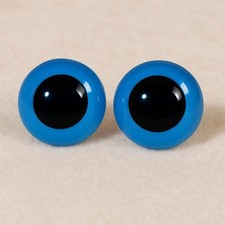 Sicherheitsaugen mit blauer