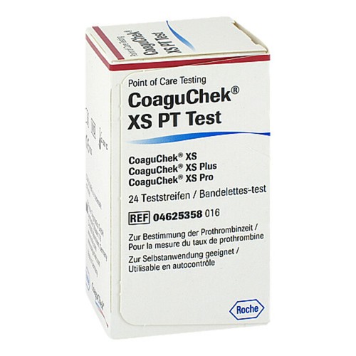 Coaguchek test 24 st - coaguchek, xs