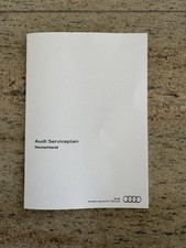 Audi Serviceheft für A1, A3