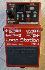 Boss RC-3, Loop Station, Pedal