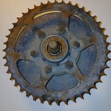 Hinterrad Kettenrad