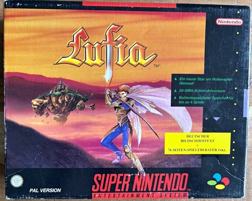 Nintendo lufia snes - nintendo, mit