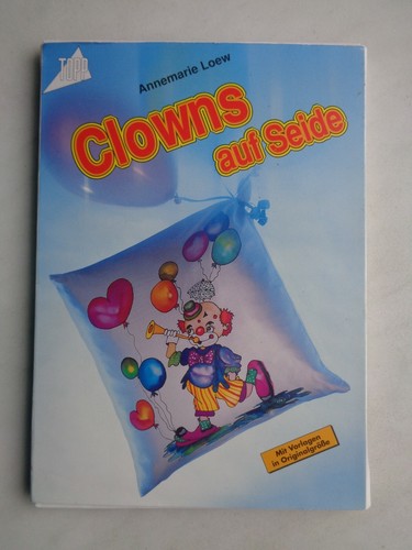 Clowns auf seide - auf, vorlagen