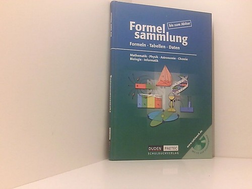Formelsammlung bis zum abitur - bis,