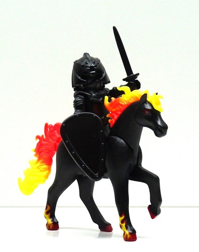 Schwarzer reiter der - reiter,