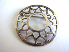 Designer Brosche Silber 925