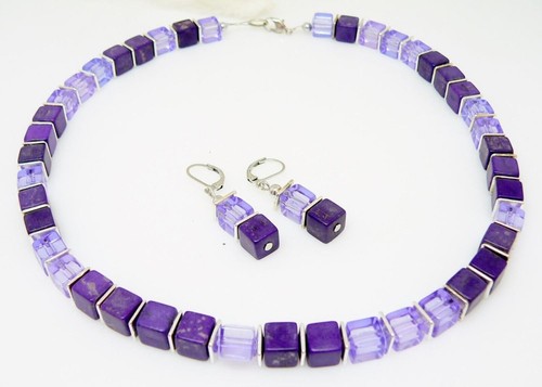 2er schmuckset würfel - 2er,