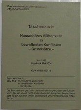 Taschenkarte Humanitäres