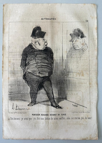 Daumier lithographie - lithographie,
