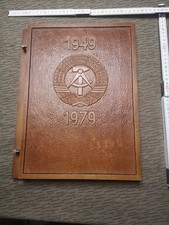 DDR Urkundenmappe aus Holz