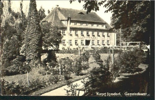 Jonsdorf gemeindeamt 1960 - gemeindeamt, x