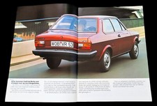 VW VOLKSWAGEN DERBY dutch language Prospekt Brochure 1980 AU