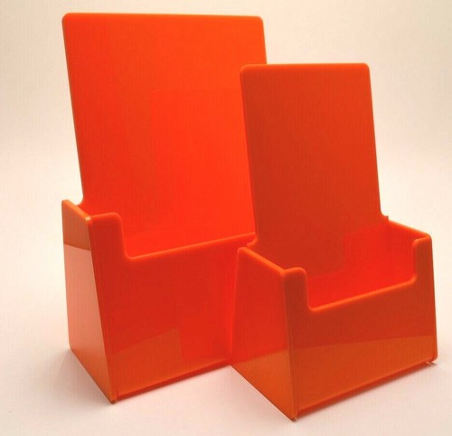 Orange prospekthalter flyer - orange,