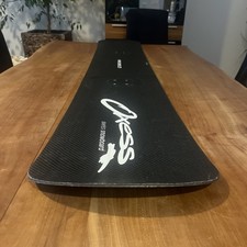 Oxess Snowboard, Raceboard 158cm, Schwarz/Anthrazit, Carbon