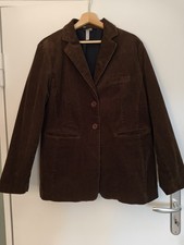 Jacket Dunkelbraun Feinkord