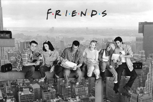 Friends filmposter over - friends,