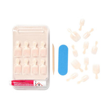 Künstliche Fingernägel KISS Kunstnägel Nude Nails Breath KAN01 x 28