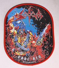 Sodom Code Red Patch Aufnäher 3071 ca. 9x11 cm Vintage Kutte Slayer