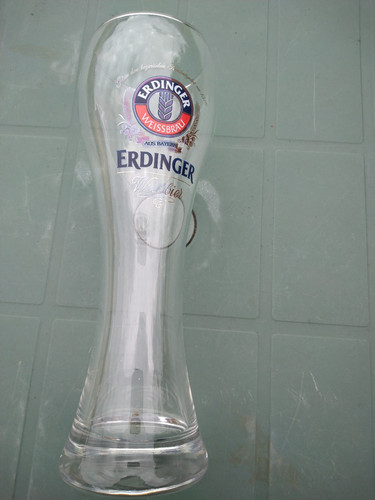Erdinger weißbier glas 5 - erdinger,