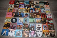 120 Stück Single Sammlung Schallplatten Vinyl POP ROCK DISCO ITALO SOUL FUNK ZYX