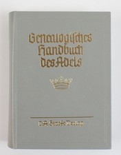 Genealogisches Handbuch der Adeligen Häuser. Adelige Häuser B Band XX (= Genealo