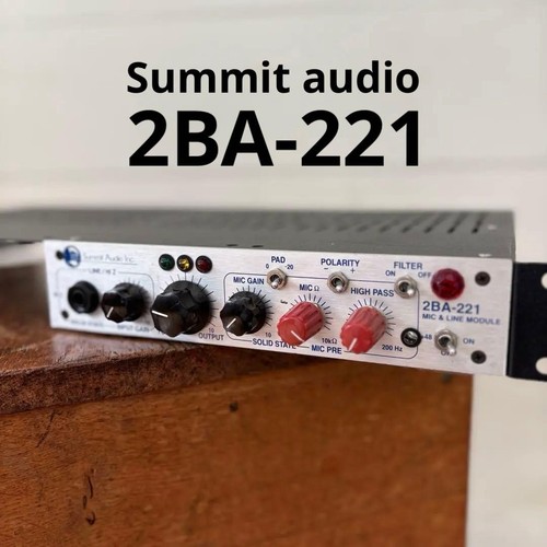 Summit audio 2ba 221 - summit, half