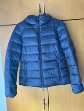 Milestone Winterjacke Dunkelblau Daunen Damen Gr.36 in Glanzoptik