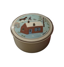 Villeroy & Boch Deckeldose Design Naif  Serie Laplau 8 cm  Weihnachten