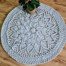 Häkelteppich Boho Skandavisch