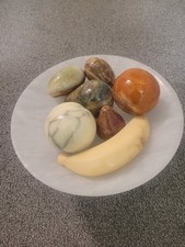 Alabaster Schale mit 7