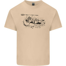 T-Shirt Schlauchboot Rapids Weißwasser Rafting Wildwasser Herren Baumwolle T-Shirt Top