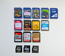 SD SDHC miniSD SanDisk