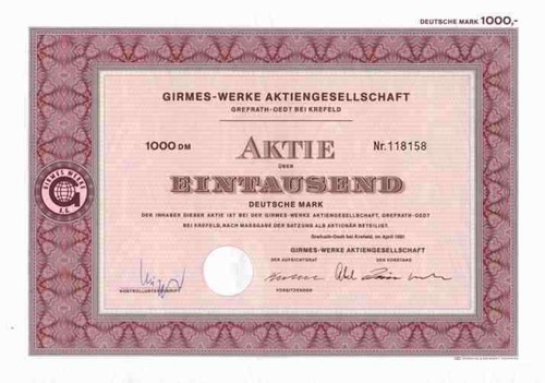 Girmes werk 1981 - werk,