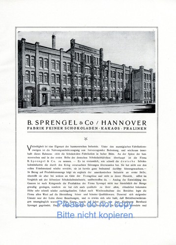 Sprengel schokolade 3 - sprengel, xl