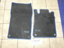 Fußmatte links  rechts schwarz blau Edition SLK R170 Mercedes