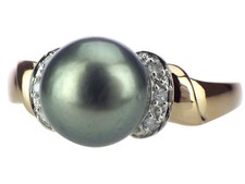 Tahiti Perlen Ring 585 Gold