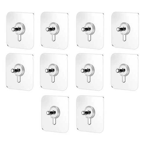 Wandhaken transparent - , 10