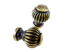Möbelknopf Knopf Ø14mm Möbelknöpfe Schubladengriff Antik Griff Beschlag, H-3