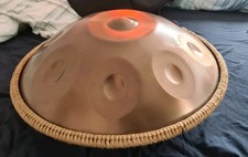 Handpan in Gold, 9 Töne, 46cm