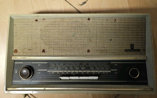 Grundig rf100 röhrenradio - rf100,