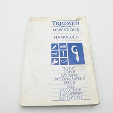 Triumph Trophy Daytona Sprint Tiger Speed Triple T300 Werkstatthandbuch C5154