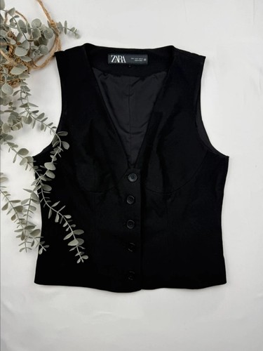 Zara weste schwarzes - zara, –