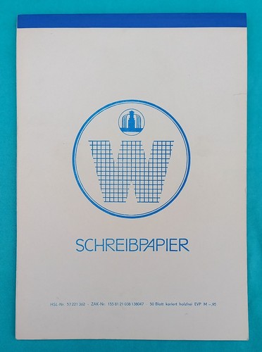 Ddr schreibpapier a4 - ddr,
