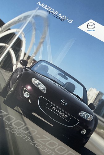 Mazda mx5 venture prospekt - mazda, uk