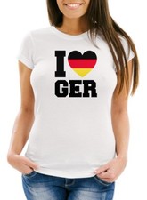 Damen T-Shirt I Love Germany