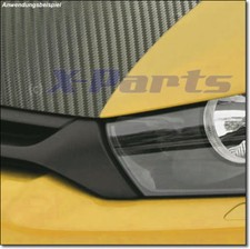 Carbonfolie schwarz flexibel für die Motorhaube 1,5m