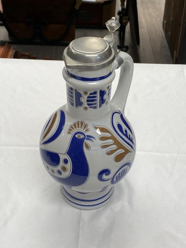 Vintage ulmer keramik krug - vintage,