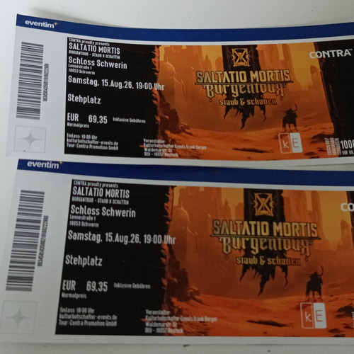Saltatio mortis tickets - saltatio, 2