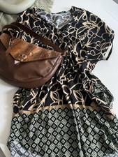 Calvin Klein❤️neues Tunika Kleid herbstlich GR XL Np 99.90€ Boho Style